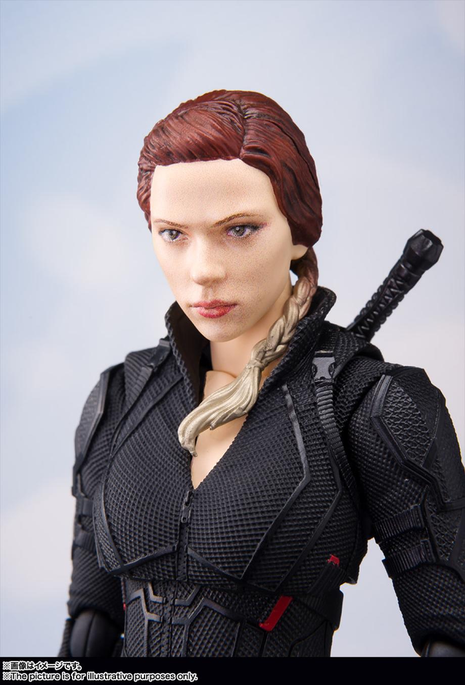 Bandai Tamashii Nations SH Figuarts Avengers Endgame Black Widow promo 06