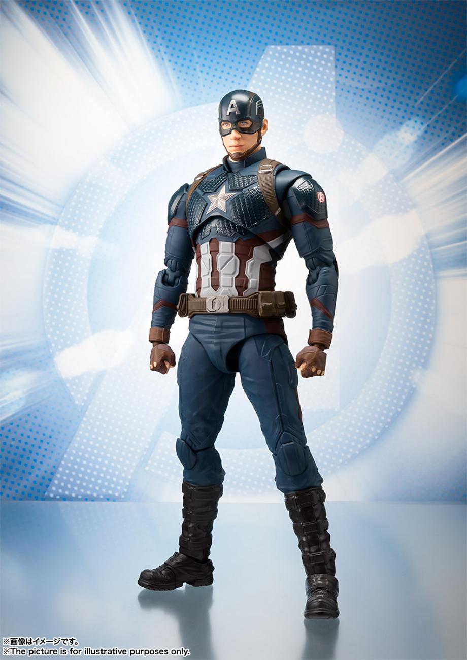 Bandai Tamashii Nations SH Figuarts Avengers Endgame Captain America promo 01