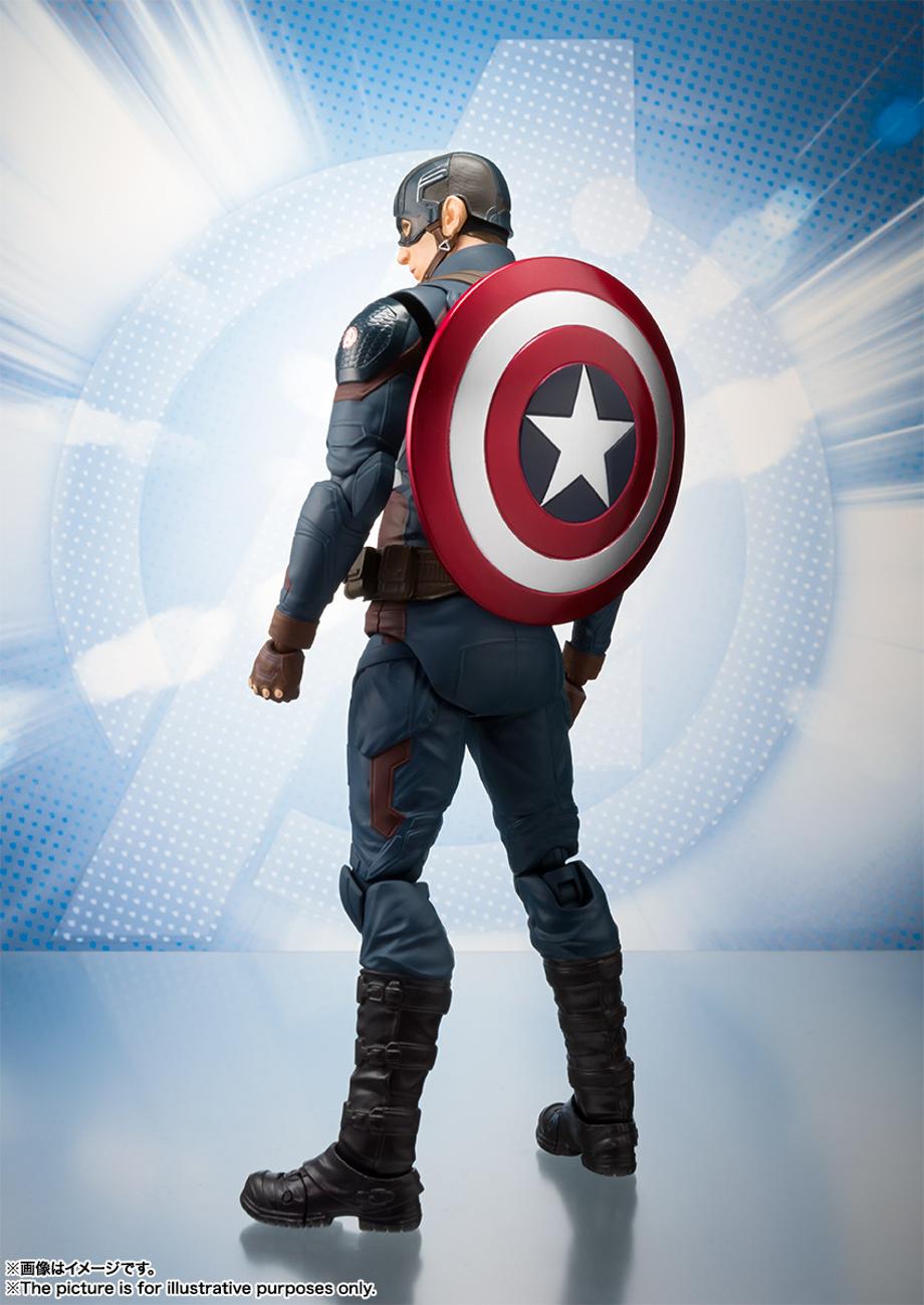 Bandai Tamashii Nations SH Figuarts Avengers Endgame Captain America promo 02