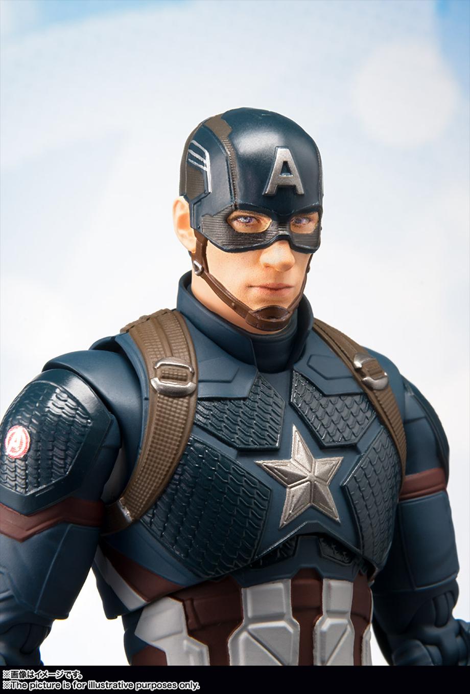 Bandai Tamashii Nations SH Figuarts Avengers Endgame Captain America promo 08