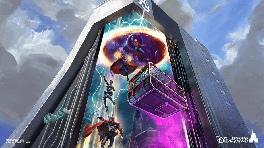 Avengers Interior Hong Kong Disneyland