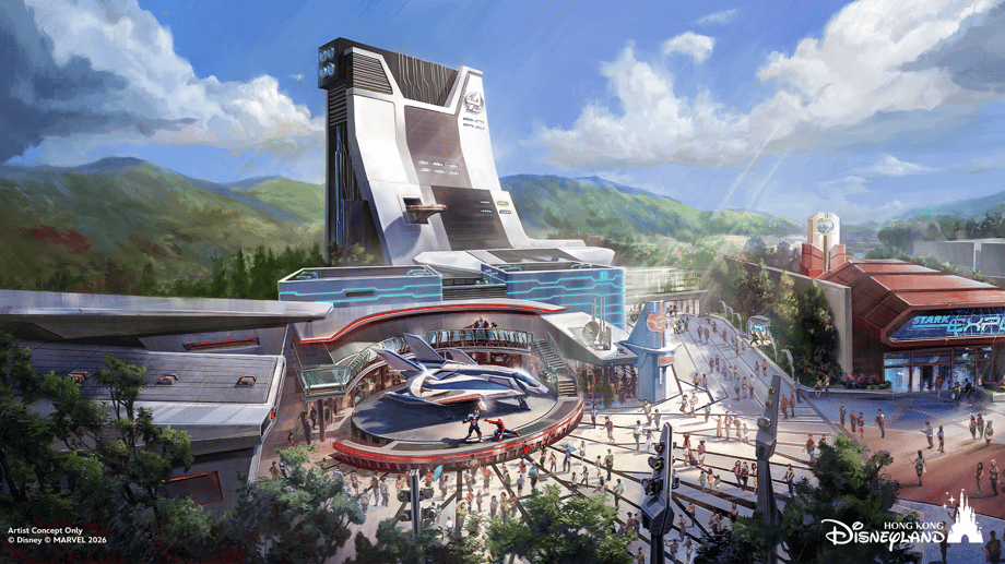 Avengers Tower Transforms the Skyline of Hong Kong Disneyland