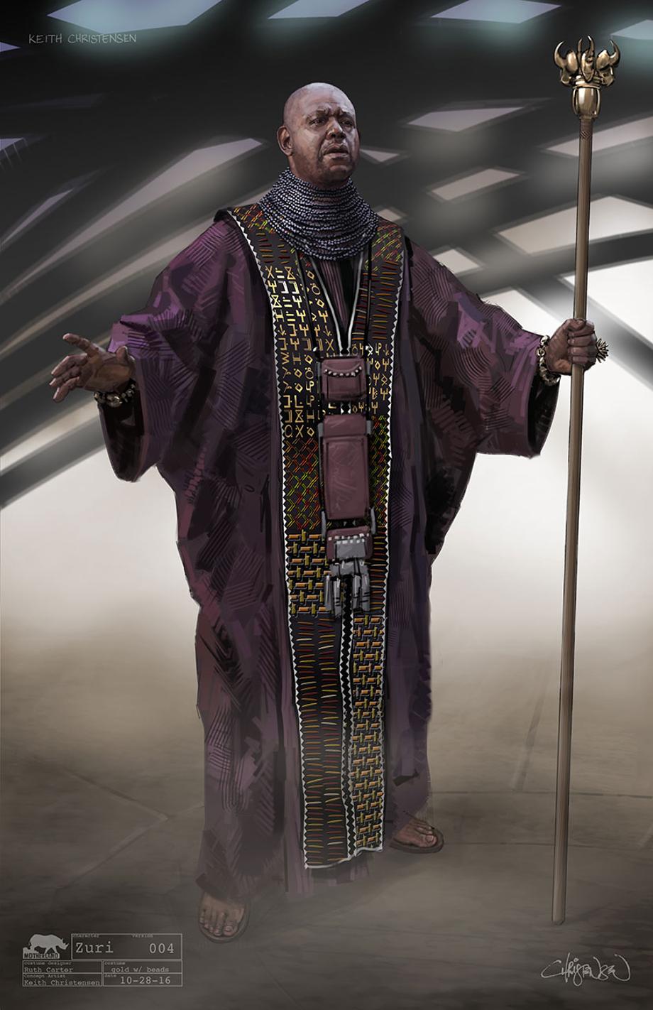 Black Panther Concet Art Zuri