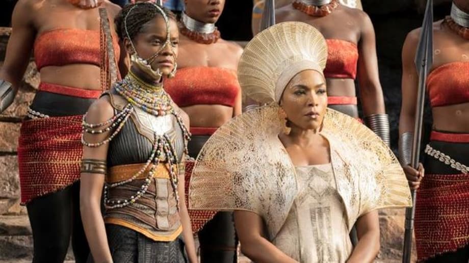 BLACK PANTHER Actress Angela Bassett Confirms Ramonda & Shuri Survived  AVENGERS: INFINTIY WAR