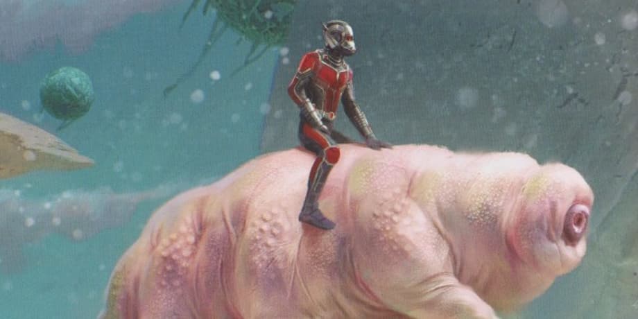 ANT-MAN AND THE WASP Battle Some Crazy And Creepy Quantum Realm Creatures In New Concept Art