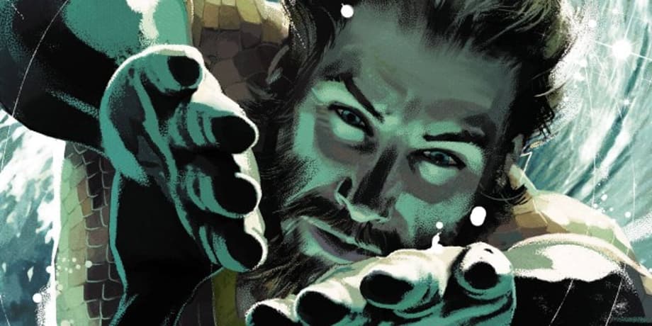 AQUAMAN Promo Art Shows Arthur Curry Decked Out In His Classic Comic Book Costume