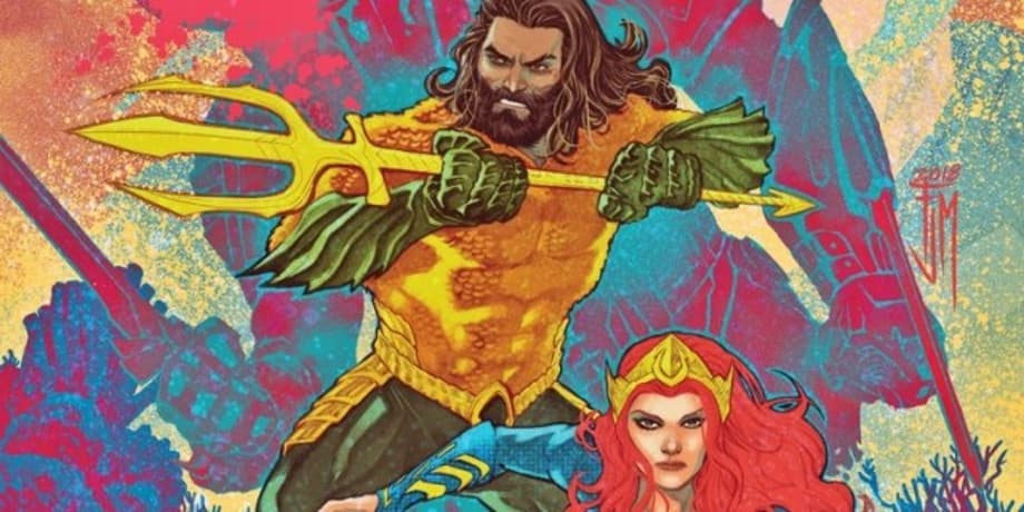 AQUAMAN: New Promo Art, Behind The Scenes Stills, Comic Book Covers, And More Revealed