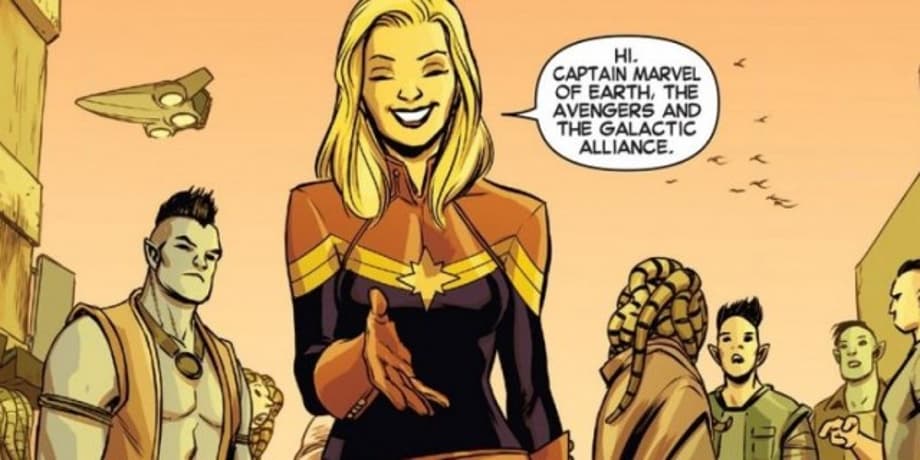 CAPTAIN MARVEL Scene Description Takes The Starforce Team To Torfa On A Rescue Mission