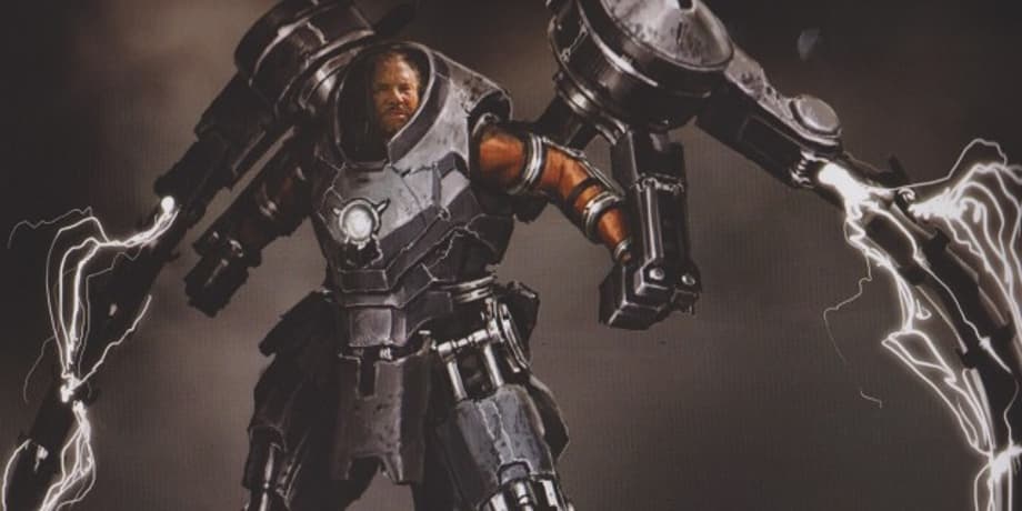 IRON MAN 2: Awesome Alternate Designs For Whiplash's Mark I And Mark II Suits Have Been Revealed