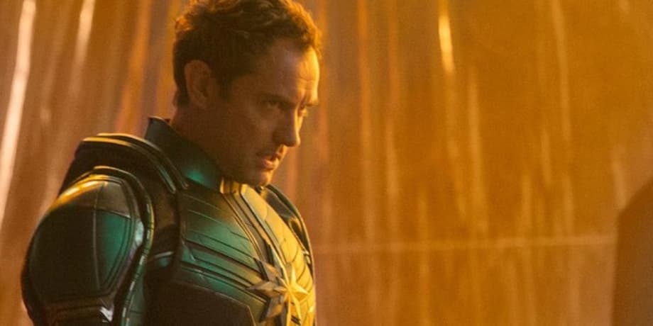 CAPTAIN MARVEL: Jude Law Teases His &quot;Devout Warrior&quot; Character But Is He Playing Mar-Vell?