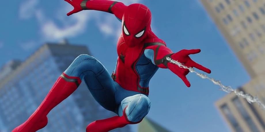 SPIDER-MAN: FAR FROM HOME Set Video Shows The Wall-Crawler's New Black Suit In Action