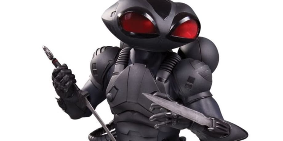 AQUAMAN: New Statues Offer A Detailed Look At Black Manta's Comic Accurate Suit And So Much More