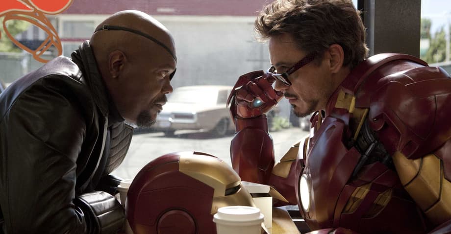 IRON MAN Director Jon Favreau Says The MCU's Very First Post-Credits Scene Was Initially Just A Lark