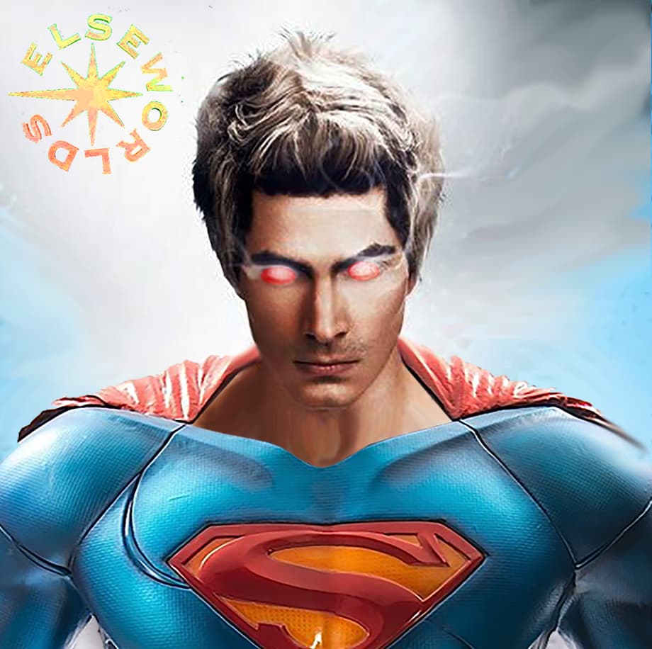 ELSEWORLDS SUPERMAN Brandon Routh Fan Art Right Here