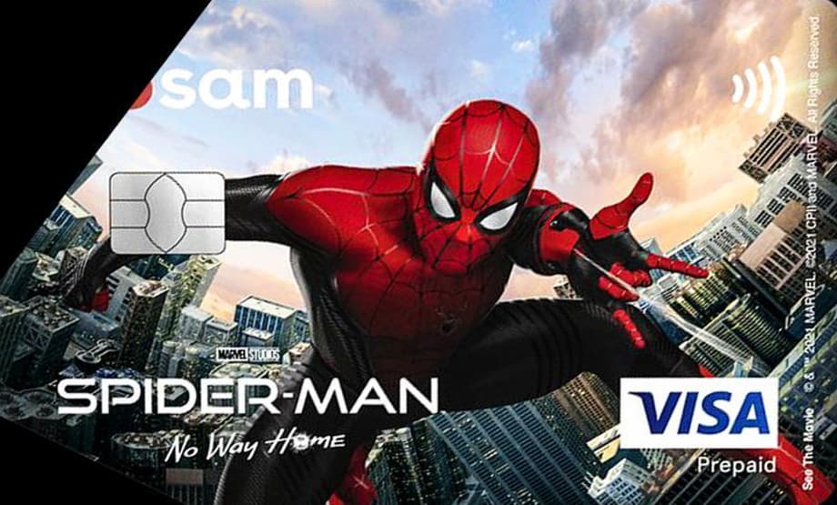 Spider-Man Debit Card