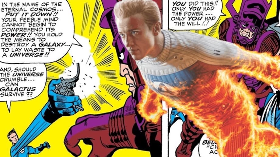 THE FANTASTIC FOUR Writer On Why The Human Torch Didn't Say &quot;Flame On&quot; And The Ultimate Nullifier's Absence