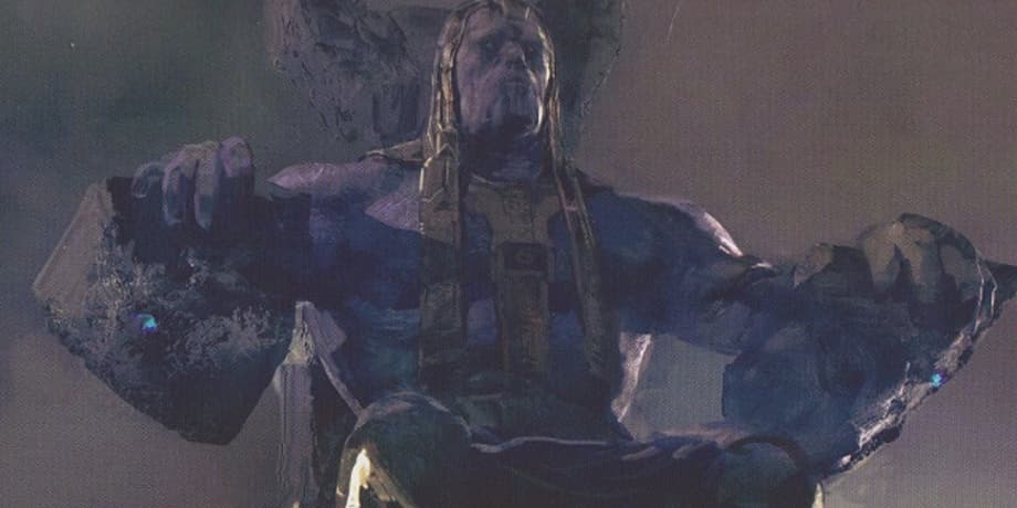 AVENGERS: INFINITY WAR Hi-Res Concept Art Sees The Mad Titan Thanos Going Shirtless...And He Looks Great!