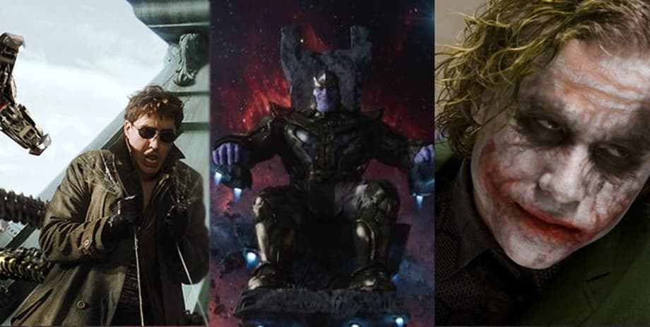 Comic Book Movie Villains Ranked - RESULTS - You Decided