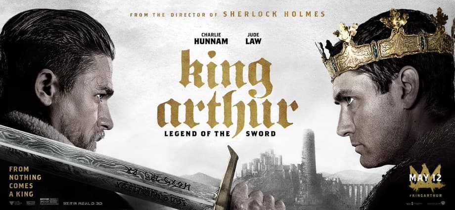 KING ARTHUR: LEGEND OF THE SWORD Gets A New Banner & An Extended TV Spot