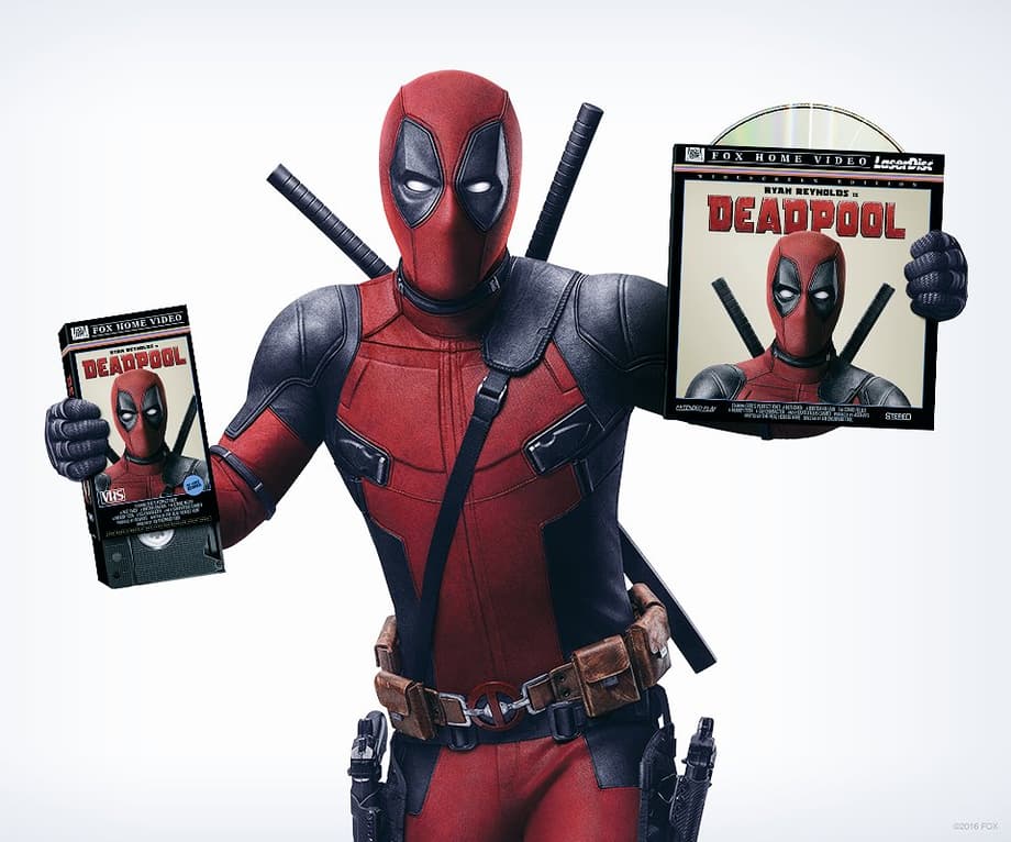 Ryan Reynolds Officially Announces Blu-ray, VHS, & LaserDisc Release Date For DEADPOOL