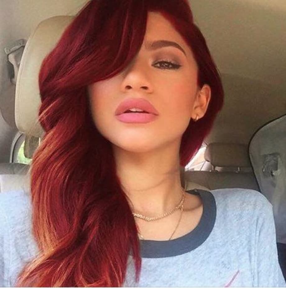 Image result for zendaya red hair
