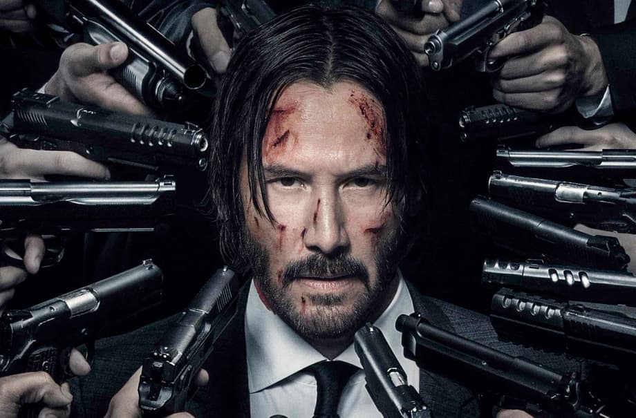 Keanu Reeves Has His Enemies Right Where He Wants Them On This New JOHN WICK: CHAPTER 2 Poster