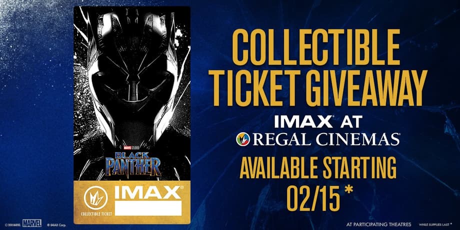 BLACK PANTHER: The King Of Wakanda Steps Into The Spotlight On A Sweet New IMAX Poster