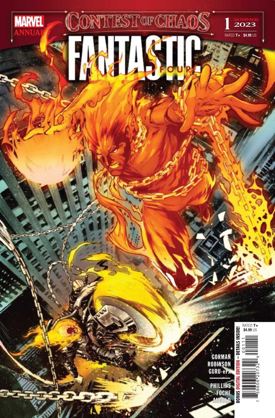 Ghost Rider vs Johnny Storm
