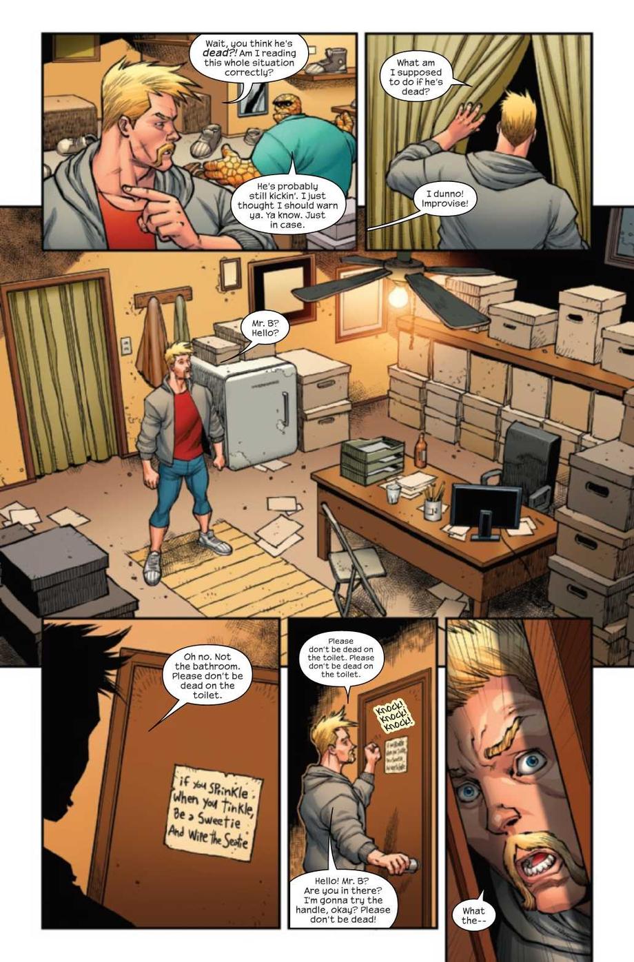 Ghost Rider vs Johnny Storm