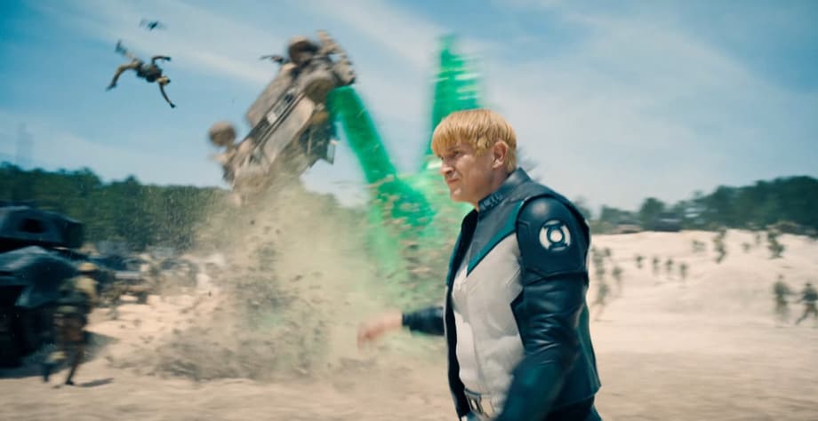 Fillion as Guy Gardner in Superman