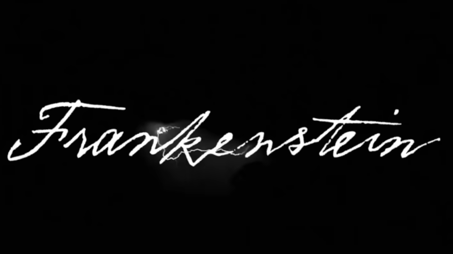 Guillermo del Toro Frankenstein movie logo