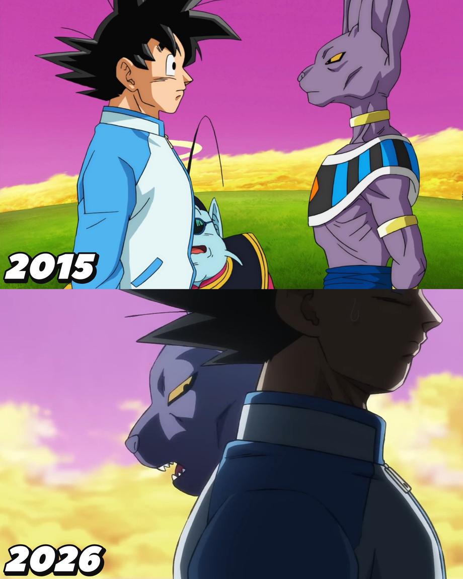 Dragon Ball Super Beerus remake upgraded animation