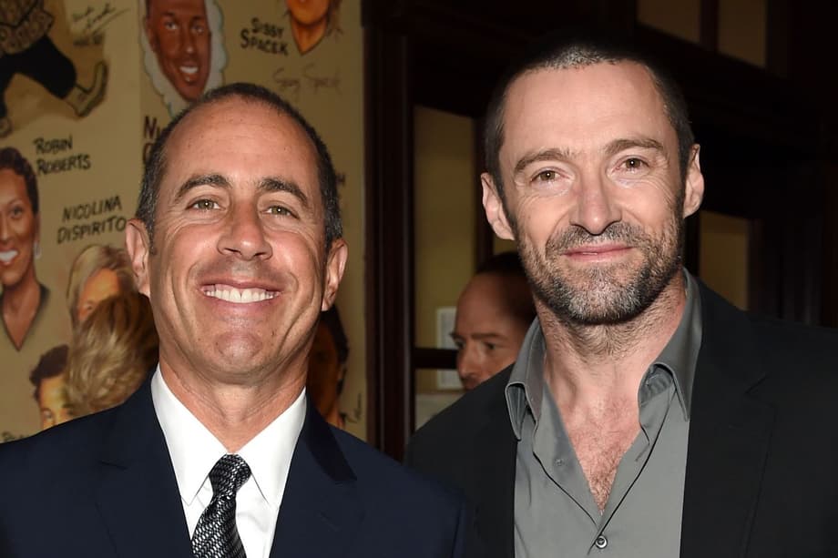 LOGAN Star Hugh Jackman Says Jerry Seinfeld Helped Convince Him To Retire As Wolverine