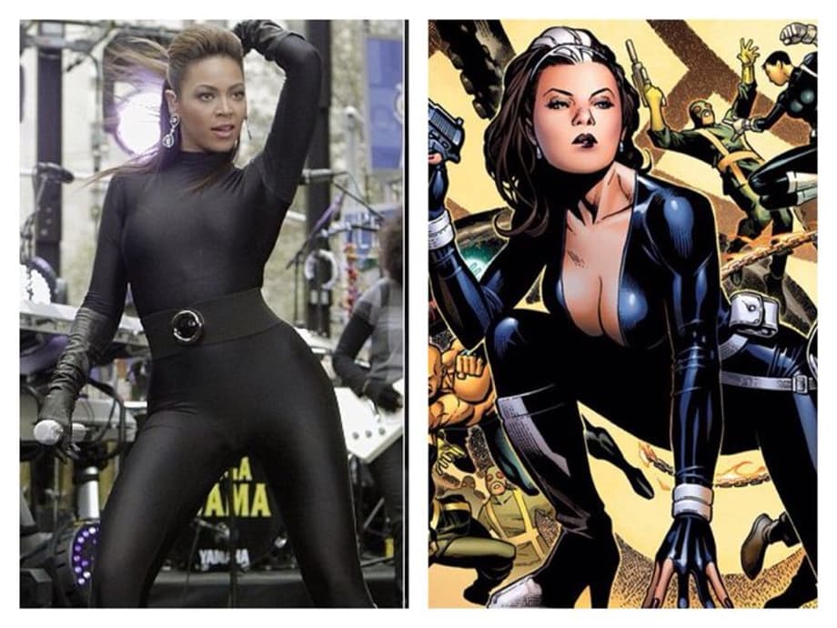 Valentina De Fontaine SHIELD, HYDRA Member not a big role now but she could be boosted up in Phase 3 and Beyonce could bring her to life.