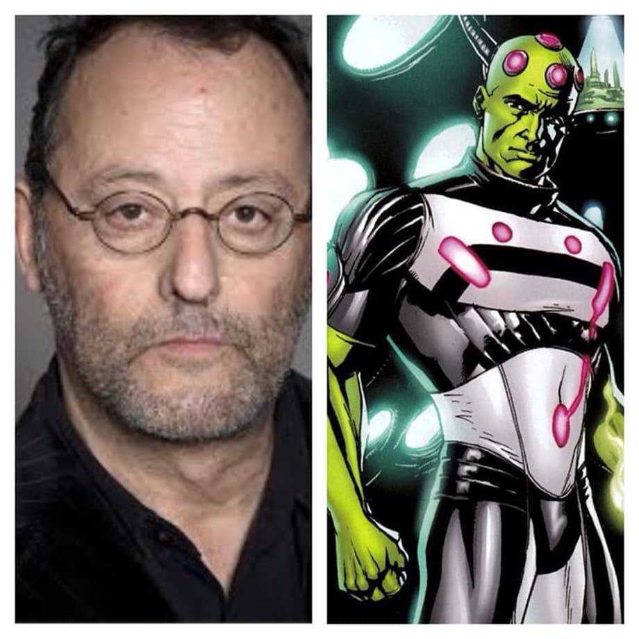 Jean Reno - Brainiac  Brainiac does in fact need to be in a Superman movie one way or another. Reno has the height and an excellent voice. With the right costume, or stand in like Marvel did with Ultron he would do an excellent job. Brainiac's story should be connected to John Corben, Lex should be involved and Sups should need help meaning other heroes should be featured.: 