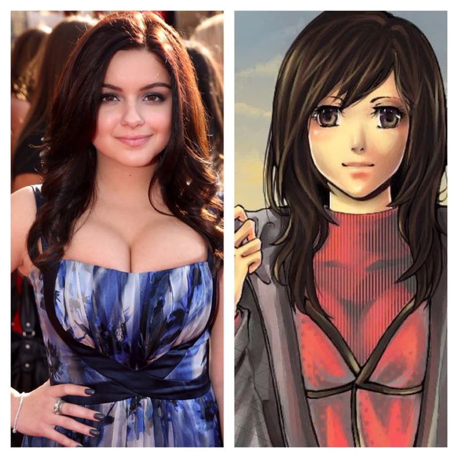 Sayu Yagami - Ariel Winter Sayu is the prissy little sister of Light who would rather shop than study. Winter plays a nerdy, funny, sarcastic character on Modern Family, but she's not just one dimensional she voices Marina on Jake and the Never Land Pirates and Sofia on Sofia the First, she's done voice work as Carrie Kelley (Robin) and other DC animations. She's also starred in One Miss Call.
