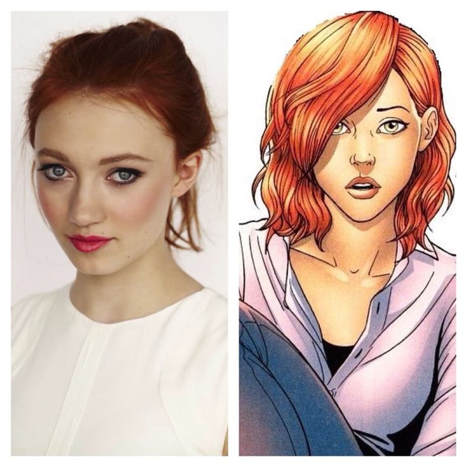 Jacquilene Emerson - Mary Jane Watson  Very popular pick along with Bella Throne. I honestly picked her because I love her look. I remember her briefly in Hunger Games. But she's unknown and it fits with what they seem to be doing. Bell Thorne was my other pick: 