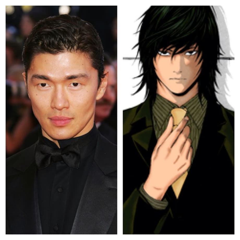 Teru Mikami - Rick Yune He's a dark worshiper of Kira who gets control of the power. He's the man to play this role.