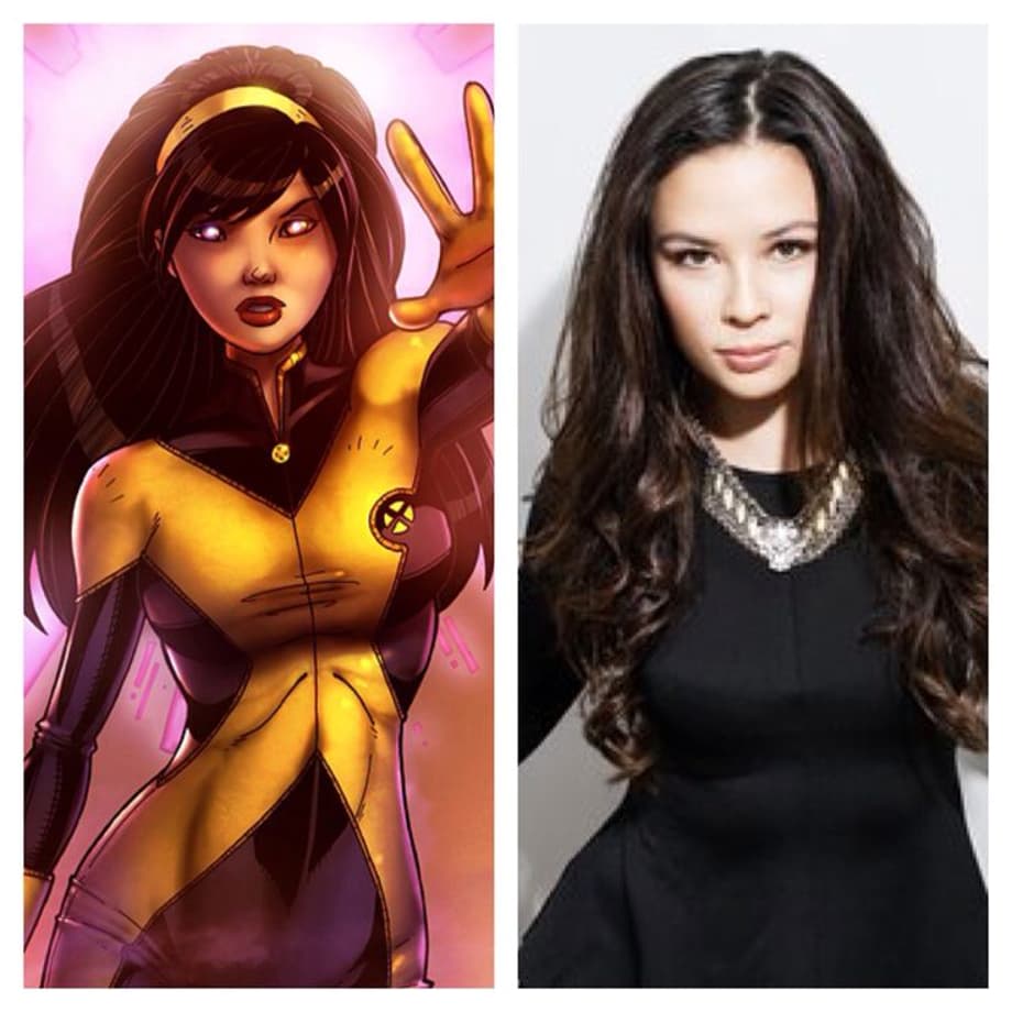 Karma - Malese Jow She has a decent resume espiecial with WB. She's been in Flash, Star-crosssd, and Vampire Diaries. In each show she's brought something different. Karma is a mutant that possesses the ability to take control over another person and had a cool cybernetic leg to boot (pun intended.: Karma - Malese Jow She has a decent resume espiecial with WB. She's been in Flash, Star-crosssd, and Vampire Diaries. In each show she's brought something different. Karma is a mutant that possesses the ability to take control over another person and had a cool cybernetic leg to boot (pun intended.