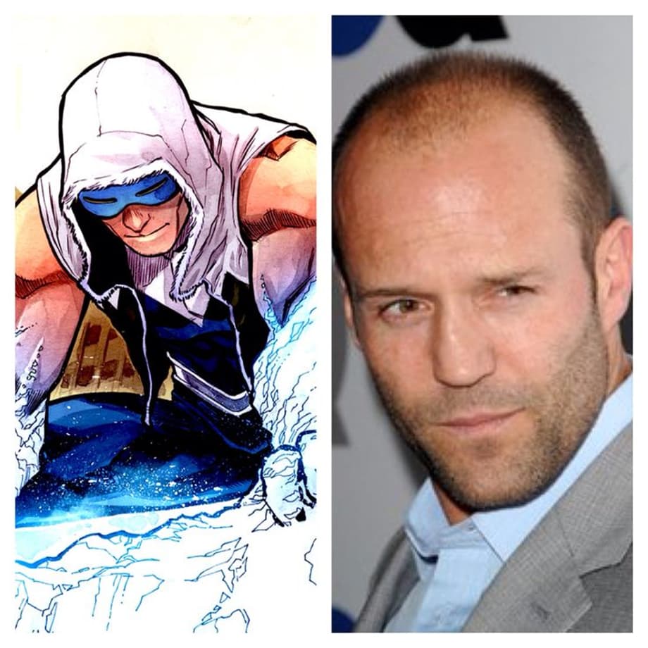 This is just the role for Statham, it's not something that he has to be tied down to for a bunch of films and its perfect for him to show off and add something extra go the movie. He'd be playing the much older brother of Golden Glider and an enemy of a young Flash. Everyone knows Cold is not a true "bad guy" so Staham can pull of both. Who knows he may be able to turn Cold into something bigger as an anti hero.Cold's ability to snap out of Neron's grasp will help Flash and Green Lantern defeat: 