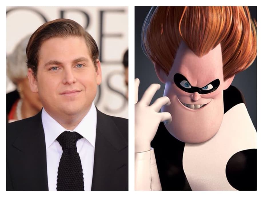 Jonah Hill as Syndrome  It's Jonah Hill dude has comedy in his blood, but I think he can bring a bit of bitterness to the role that's needed for Syndrome