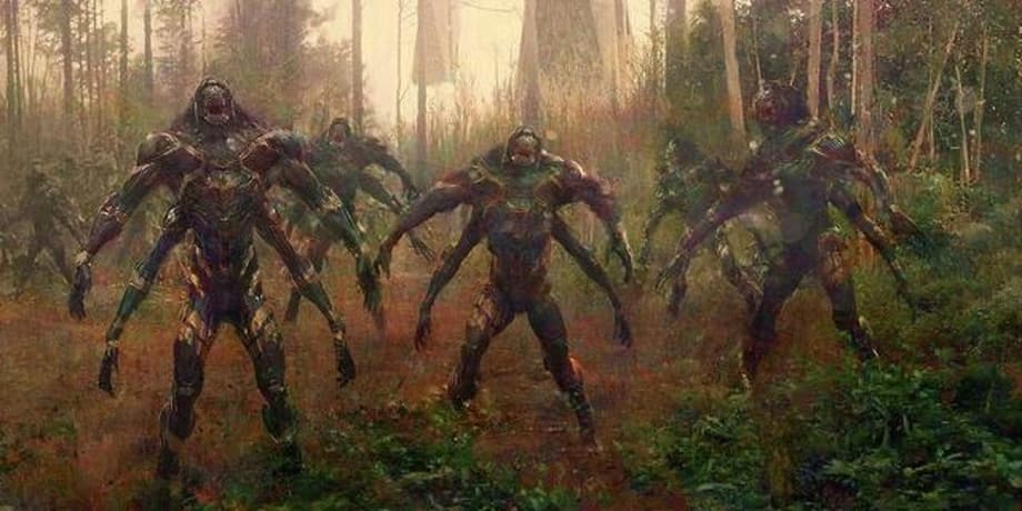 AVENGERS: INFINITY WAR - Thanos Invades Wakanda And We See More Of Vormir In This Epic New Concept Art