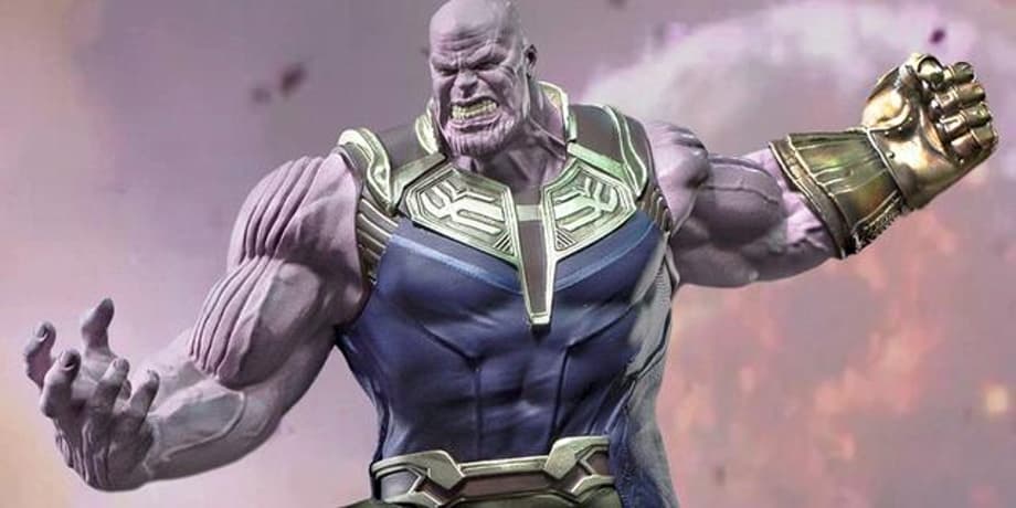 Never Before Seen AVENGERS: INFINITY WAR Set Photos And Stills Reveal How Josh Brolin Brought Thanos To Life