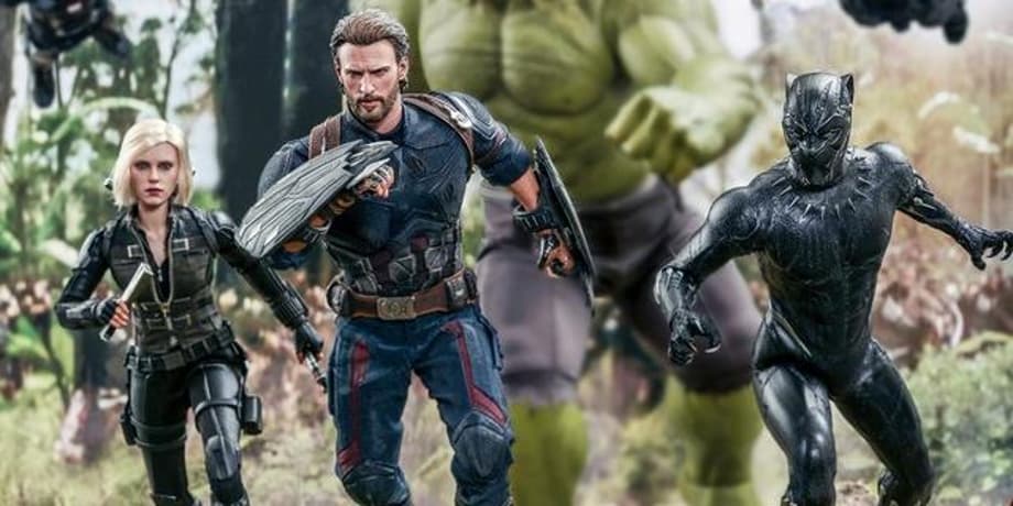 AVENGERS: INFINITY WAR - Captain America Battles An Outrider In These Awesome Hot Toys Action Figure Shots