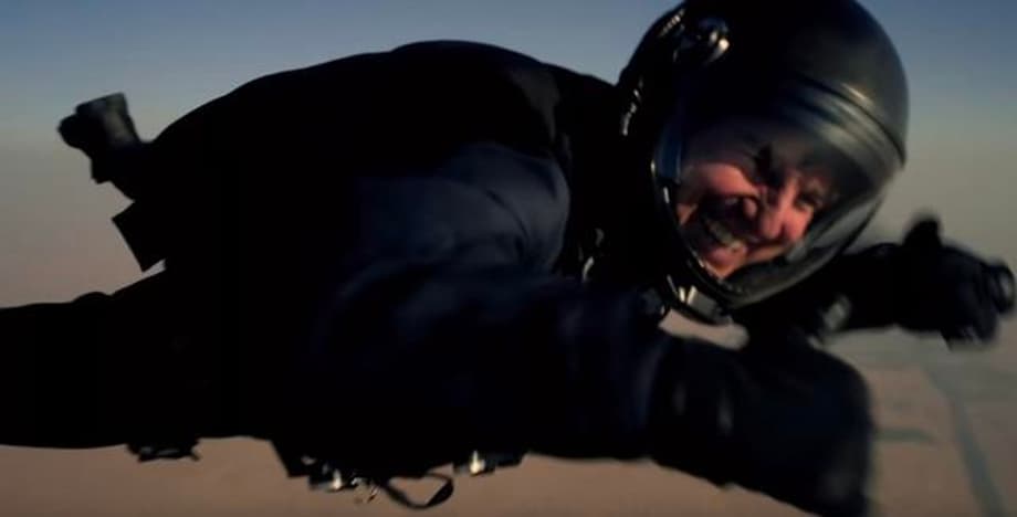 MISSION: IMPOSSIBLE - FALLOUT Stunts Featurette Takes You Behind-The-Scenes Of Tom Cruise's Insane HALO Jump