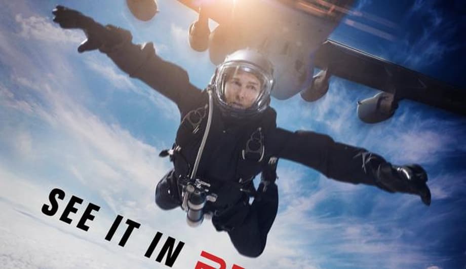 Tom Cruise Takes An Epic Leap Of Faith In An Insane New Poster & TV Spot For MISSION: IMPOSSIBLE - FALLOUT