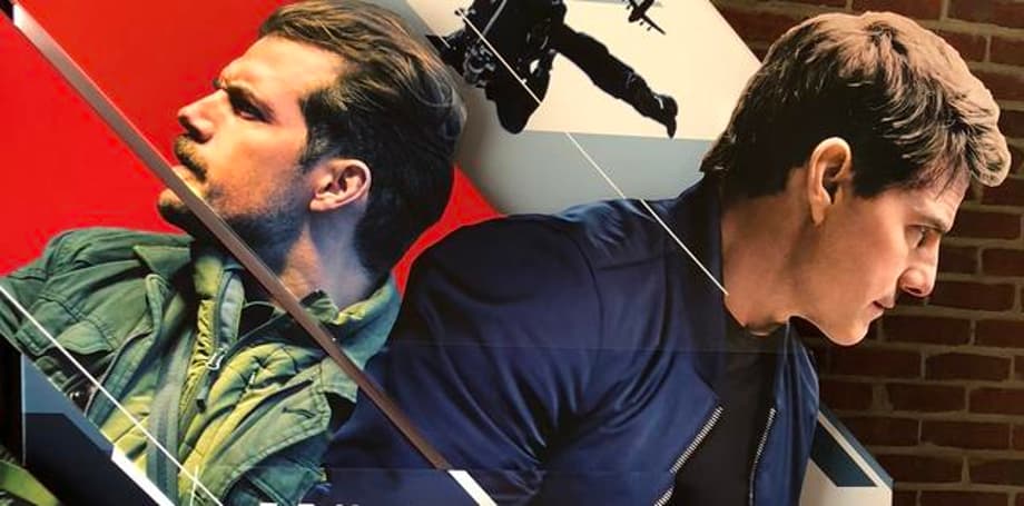 Tom Cruise & Henry Cavill Throw Down In A Brutal New Clip & Standee From MISSION: IMPOSSIBLE - FALLOUT