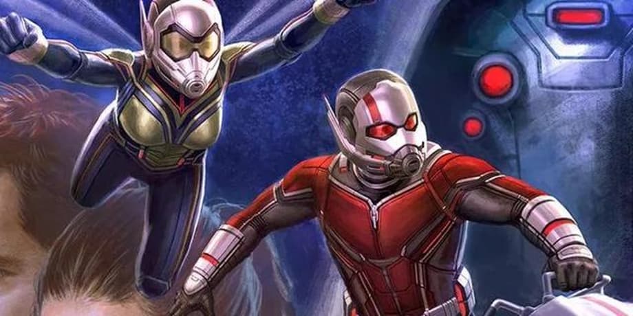 Stunning ANT-MAN AND THE WASP Concept Art Revealed On The Cover Of The Movie's &quot;Art Of&quot; Book