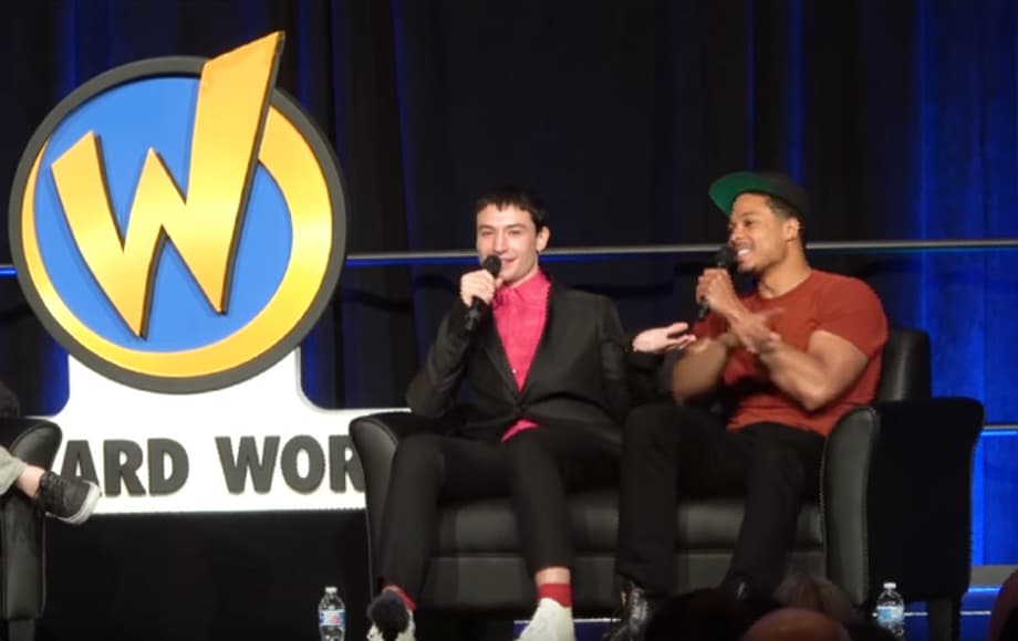 JUSTICE LEAGUE's Ray Fisher And Ezra Miller On The Marvel Characters They'd Like To Play