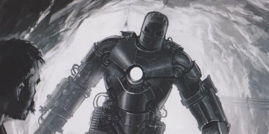 IRON MAN: Go Back To Where It All Started With This Awesome Iron Man Mark I Concept Art And BTS Photos